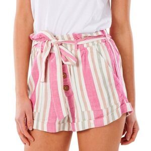 COPY - NWT Ripcurl  Ashore Tie front Shorts Sz XS